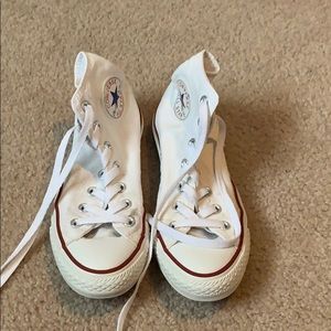 White high top converse